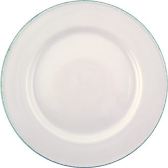 Steelite Green Dapple Service Plate