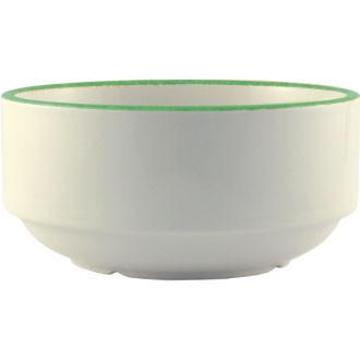 Steelite Green Dapple Soup Cup