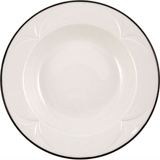 Steelite Manhattan Noir Soup Plate