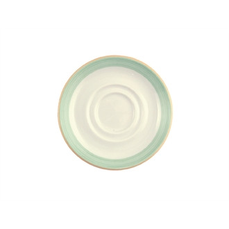 Steelite Rio Green Low Cup Saucers 165mm