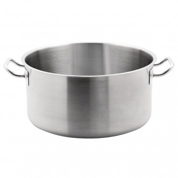 Vogue Stainless Steel Stew pan 18.5Ltr