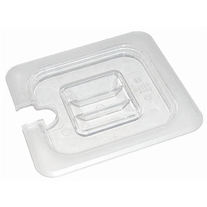 Vogue Polycarbonate 1/2 Gastronorm Lid Notched