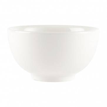 Churchill Plain Whiteware Large Footed Bowls 145mm