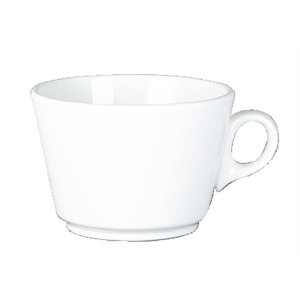 Steelite Simplicity White Grand Cafe Cups 280ml