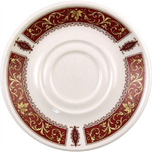 Steelite Empire Marina Red Saucers 117.5mm