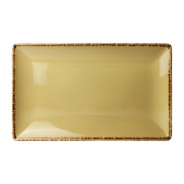Steelite Terramesa Rectangle Plate Wheat 330 x 190mm