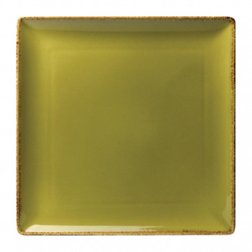 Steelite Terramesa Square Plate Olive 270 x 270mm