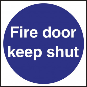 Fire Door Sign