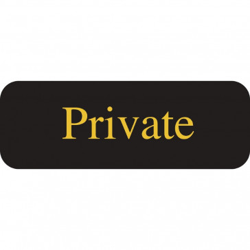 Private Sign