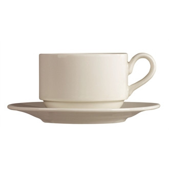 Wedgwood Vogue Stackable Tea Cups 220ml