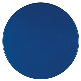 Werzalit Round Table Top Deep Blue 600mm