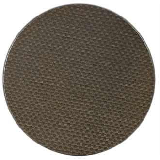 Werzalit Round Table Top Rattan Mocca 600mm