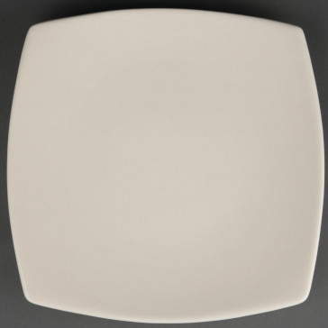 Olympia Ivory Round Square Plates 273mm