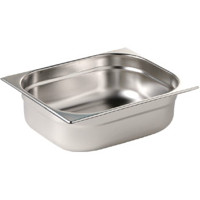 Vogue Stainless Steel 1/2 Gastronorm Pan 65mm