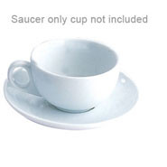 Cappuccino Saucer, 10oz. Box quantity 24.