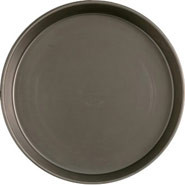 Black Iron Pizza Pan - 1.5" Deep, 12" diameter.