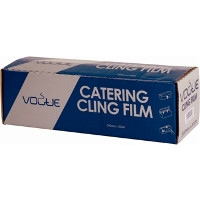 Vogue Cling Film Cutter Box, 12" wide x 1000ft long.