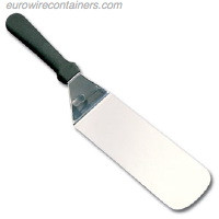 Solid Turner, Plastic handle with 10" flexible stainless steel blade.
