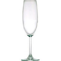 Teardrop Flute, 6.25oz. 175ml. 20.2cm high. Box quantity 24.