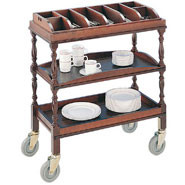 Mobile Dumb Waiter, Compartment top.