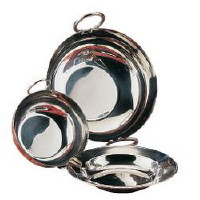 Flat Bottomed Serving Dish, 6.25" diameter. No. 9