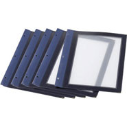 Menu Holder Inserts - Blue, A4 Inserts. Pack quantity 5.