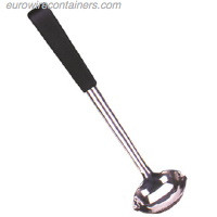 Le Buffet Sauce Ladle 35ml, Polished stainless steel with dishwasher proof heat resistant handles.