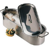 Fish Kettle, 18". Stainless steel