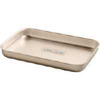 Vogue Aluminium Bakewell Pan, 320 x 215 x 40 mm deep.