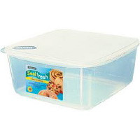 Seal Fresh Container, Square Cake Storer. 9.5 x 9.5 x 4.5".