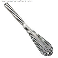 Whisk - Heavy, 45cm long. Stainless steel.