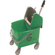 Rubbermaid Mop Wringer and Bucket, Green. 18.93 litre.