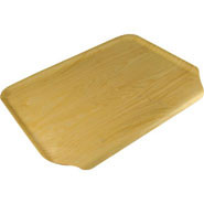 Birch Veneer Tray, 18.625 x 14.25". Warwick style (turned down front edge).