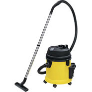 Wet 'N' Dry vacuum Cleaner, Professional cleaner. Plastic casing. 