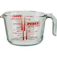 Pyrex Measuring Jug, 1 litre capacity