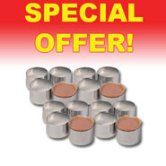 Mousse Rings Multipacks, Special offer. Save when you buy a pack of 30.