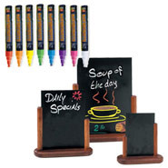 Tabletop Board Kit, Contains: small board, medium board, large board & 8 wipe clean marker pens.