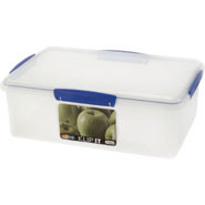 Klip It Storage Container, 7 litre. 35.5 x 23.5 x 12cm.