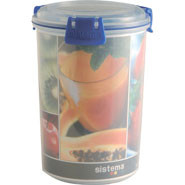 Klip It Storage Container, Round sauce container. 100ml. 11 x 11 x 16cm.