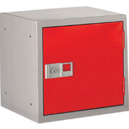 Cube Locker, Red door. 305 x 305 x 305mm.