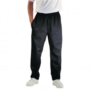 Chef Works Unisex Easyfit Chefs Trousers Black L