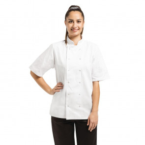 Whites Vegas Unisex Chefs Jacket Short Sleeve L