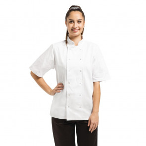 Whites Vegas Unisex Chefs Jacket Short Sleeve M