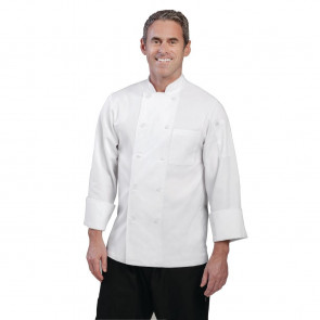 Chef Works Unisex Le Mans Chefs Jacket White M