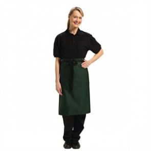 Uniform Works Regular Bistro Apron Green