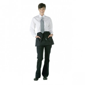 Uniform Works Short Bistro Apron Black