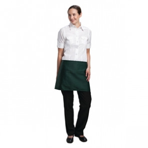 Uniform Works Short Bistro Apron Green