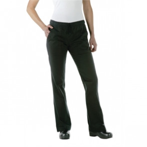 Chef Works Ladies Executive Chef Trousers Black S