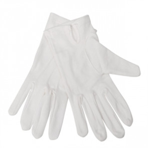 Mens Waiting Gloves White