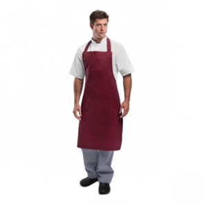 Whites Apron Burgundy